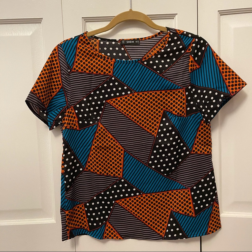 Geometric Blouse